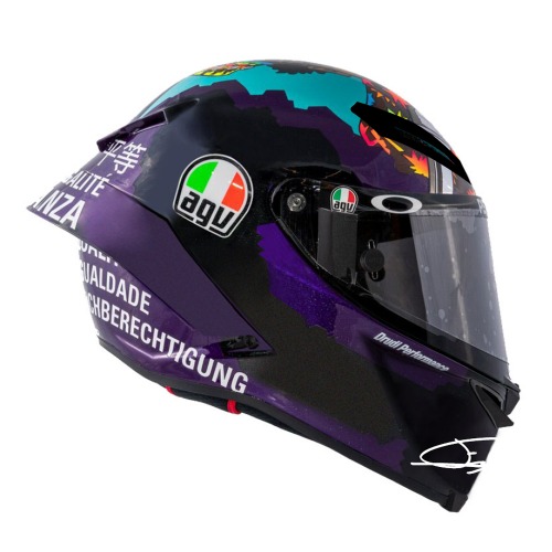 AGV PISTA GP RR MORBIDELLI MISANO 2020 헬멧
