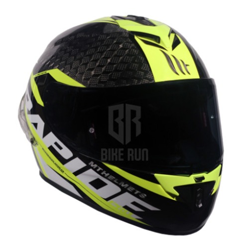 MT RAPIDE CARBON GLOSSY FLUOR YELLOW 헬멧