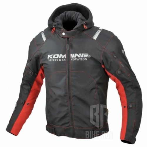 코미네 JK-5961 PROTECT SHORT WINTER PARKA (N-BLACK RED) 라이더 자켓
