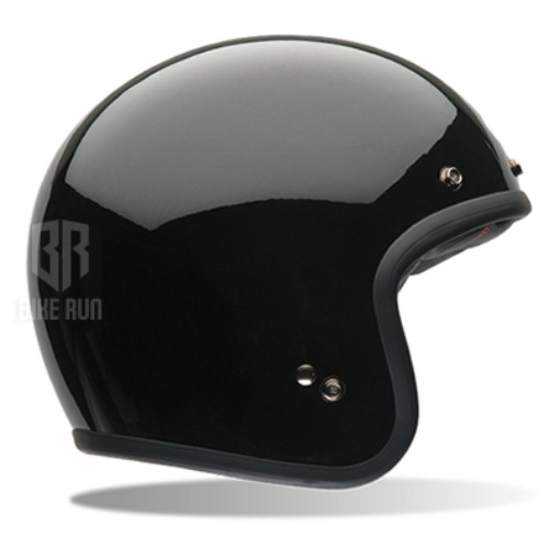 BELL CUSTOM500 SOLID GLOSS BLACK 헬멧