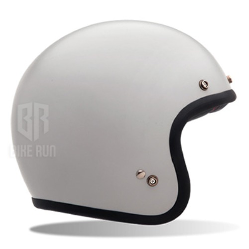 BELL CUSTOM500 SOLID VINTAGE WHITE 헬멧