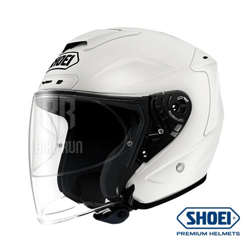 쇼에이 SHOEI J-FORCE4 L.WHITE 제이포스4 유광 화이트 오픈페이스 헬멧