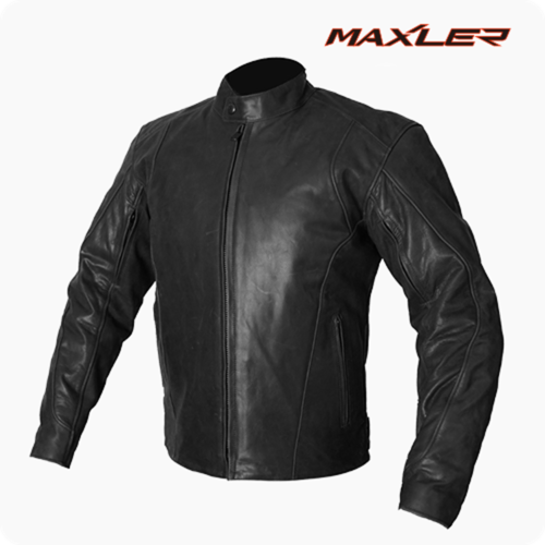 MAXLER G-MOTION 2 JACKET (BLACK) 맥슬러 지-모션 2 가죽 봄 가을 겨울 내피 3계절 오토바이 스쿠터 클래식 자켓