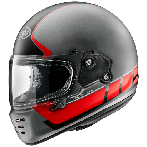 아라이 라피드네오 ARAI RAPIDE-NEO SPEED BLOCK RED 스쿠터 오토바이 레트로 라피드 스피드 블록 레드 클래식 헬멧