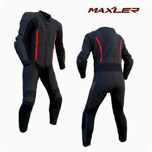MAXLER MAX PRO MENS LEATEHER SUIT (BLACK) 맥슬러 맥스 프로 오토바이 원피스 라이딩 서킷 라이더 일체형 가죽 슈트