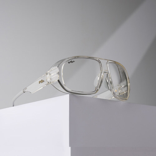 BLADE RIDER DEFENDER GLASSES 블레이드 라이더 변색 자외선 차단 방풍 안경 바람막이 고글 (클리어 프레임, 클리어 렌즈)