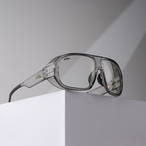 BLADE RIDER DEFENDER GLASSES 블레이드 라이더 변색 자외선 차단 방풍 안경 바람막이 고글 (스모크 프레임, 클리어 렌즈)