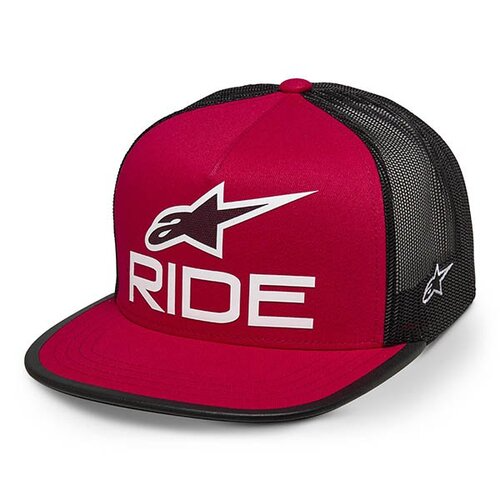알파인스타 RIDE 4.0 TRUCKER HAT (RED/BLK/WHT) 라이드 햇 캐주얼 바이크 오토바이 스쿠터 캡 모자