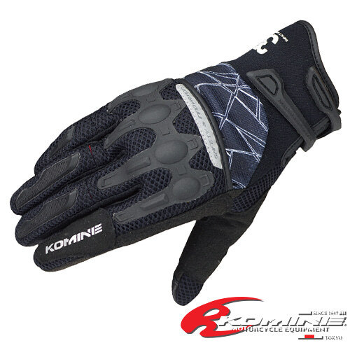코미네 GK-216 Flex Riding MESH Gloves (BLACK) KOMINE 여름 오토바이 스쿠터 프로텍터 보호대 라이딩 남녀 공용 메쉬 글러브 장갑
