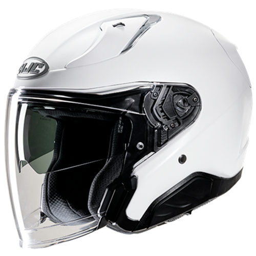 HJC RPHA 31 SOLID PEARL WHITE 오토바이 스쿠터 알파31 화이트 선바이져 오픈 하프 페이스 로드 라이더 헬멧