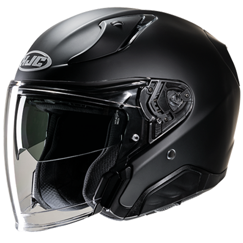 HJC RPHA 31 SOLID MATTE BLACK 오토바이 스쿠터 알파31 매트 블랙 선바이져 오픈 하프 페이스 로드 라이더 헬멧