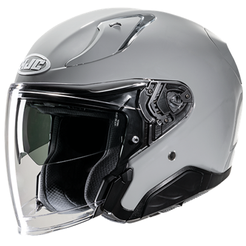 HJC RPHA 31 SOLID N.GREY 오토바이 스쿠터 알파31 그레이 선바이져 오픈 하프 페이스 로드 라이더 헬멧